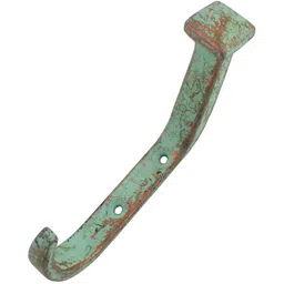 Indianshelf Beige J Shape Antique Iron Wall Hook-picture-25