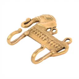 Indianshelf Gold Brass Wall Hooks Key Holder-image-36