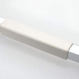 Rab White & Silver Toned Matte Drawer Handle-picture-27