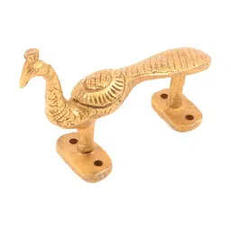Indianshelf Beige Peacock Shaped Door Handle-picture-21
