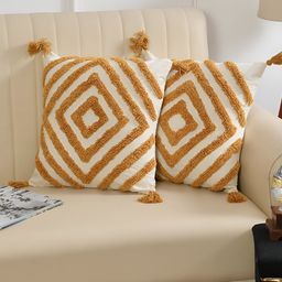 Furnistitchs Off White Set of 2 Cushion Covers-image-61