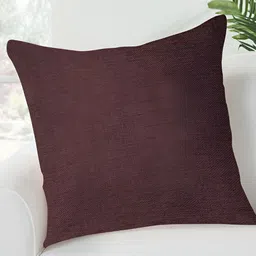 FABURAA Brown Square Jute Cushion Covers-image-18