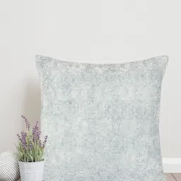 Home Silver-Toned & Blue Square Cushion Covers-image-42
