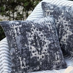 GRHAMOY Grey 2 Pieces Abstract Cotton Rectangle Cushion Covers-image-63