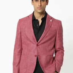 RARE RABBIT Men Drew Tailored Fit Single-Breasted Blazers-picture-29