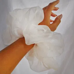 Soho Boho Studio Women White Ponytail Holders-image-99