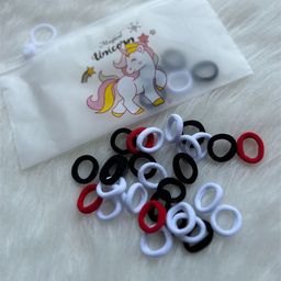 CHANDERKASH Set Of 12 Assorted Ponytail Holders-61