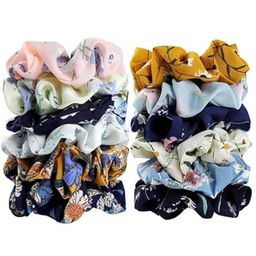 DN Creation Set Of 12 Assorted Ponytail Holders-68