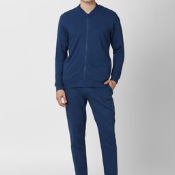Peter England Men Blue Night suit-image-75