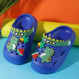 PASSION PETALS Boys Printed Round toe Velcro Slip on Sneakers-image-20