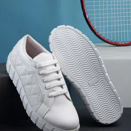 PANAHI Women Stitch Detail Lightweight Sneakers-45