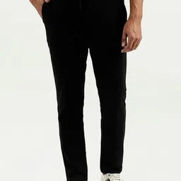 United Colors of Benetton Men Tapered Fit Cotton Pleated Trousers-image-70
