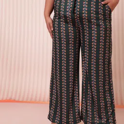 Amydus Women Plus Size Printed Trousers-image-71