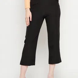 Madame Women Mid Rise Trousers-image-94
