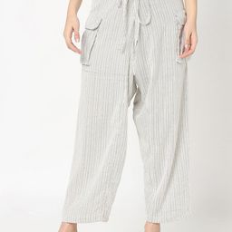 R&B Women Pleated Culottes Trousers-picture-24