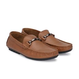 Egoss Men Leather Loafers-image-74
