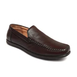 Zoom Shoes Men Textured Leather Waterproof Lining Memory Foam Penny Loafers-image-67