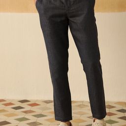 Andamen Men Ultra Linen Trousers-image-9