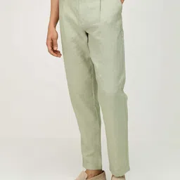 Andamen Men Ultra Linen Trousers-image-64