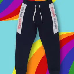 3PIN Boys Colourblocked Cotton Joggers-image-49