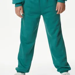 Marks & Spencer Girls Regular Fit Cotton Joggers-image-47