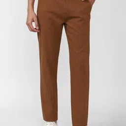 Peter England Casuals Men Slim Fit Trousers-picture-6