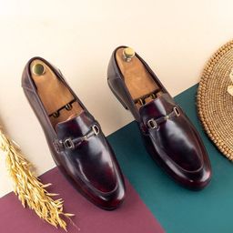 GRIFFIN Men Horsebit Formal Loafers-image-24