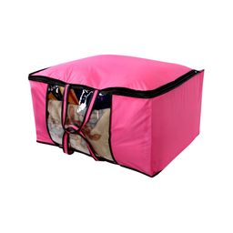 Stylista Pink & Black Water Resistant Blanket Storage Organiser-image-95