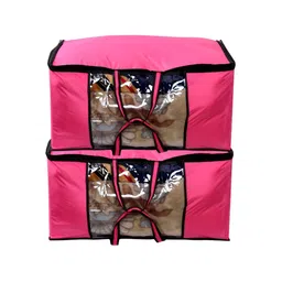 Stylista Pink 2 Pieces Water Resistant Multi-Utility Organisers-7