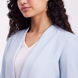 FableStreet Relaxed Fit Stretchable Front Open Blazer image 2