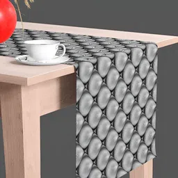 ArtzFolio Black & White Printed Table Runner image 5