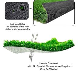 LUXEHOME INTERNATIONAL Green Artificial Grass Floor Mats image 4