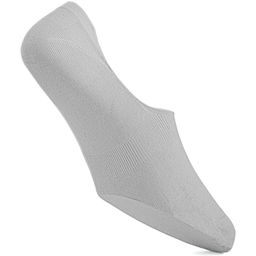 SockSoho Men Grey Solid Shoe Liners image 3