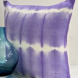 SLEEPY THREADS Purple & White Set of 5 Abstract Square Cushion Covers image 2