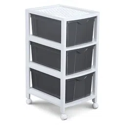 Nayasa Grey Set of 3 Regular Multi-Utility Organisers image 3