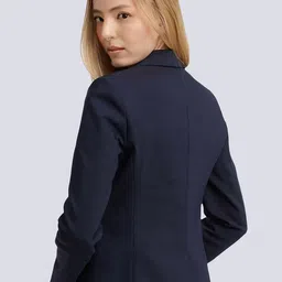 BAESD Notched Lapel Single-Breasted Casual Blazer image 2