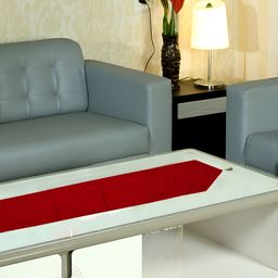 Home Heart Red Reversible Table Runner image 4