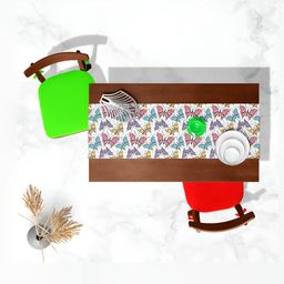 ArtzFolio White & Black Digital Printed Table Runner image 3