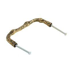 Indianshelf Gold Toned Tree Branch Twig Pull Door Handle image 3