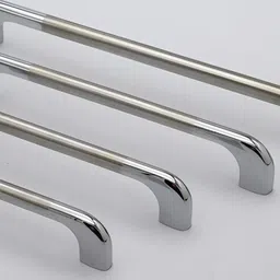 Rab Grey Glossy Finish Zinc Rustproof Drawer Handle image 3