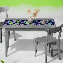 ArtzFolio Black Printed Rectangular Table Runner image 3
