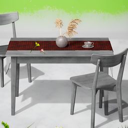 ArtzFolio Brown & Black Digital Printed Table Runner image 4