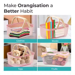 The Better Home Pink Set of 1 Regular Core Organisers image 4