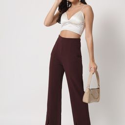 Chemistry Women High-Rise Parallel Trousers-image-48