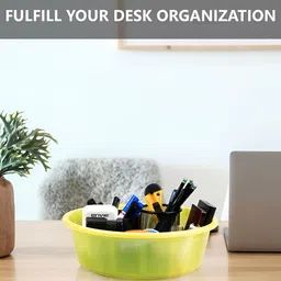 Kuber Industries Green Set of 6 Regular Desk Organiser Organisers image 3