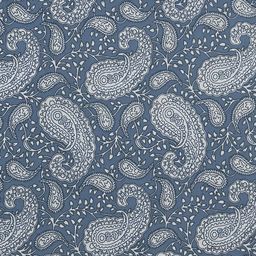 Texstylers Blue 2 Pcs Printed Cotton Square Cushion Covers image 4