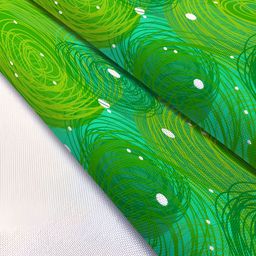 ArtzFolio Green Abstract Printed Table Runner image 5