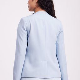 FableStreet Relaxed Fit Stretchable Front Open Blazer image 4