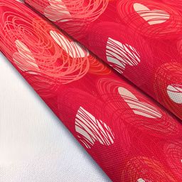ArtzFolio Red & White Digital Printed Table Runner image 3