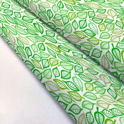 ArtzFolio White & Green Digital Printed Table Runner image 4